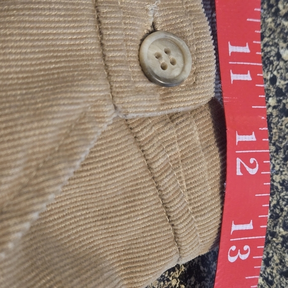 Vintage Dimensions V Corduroy Skirt Women’s Size 10 Beige High Waist A-Line - Picture 7 of 11